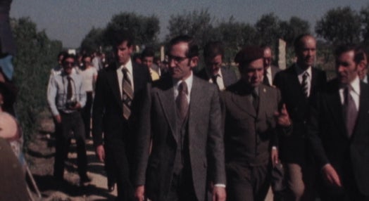 Visita de Ramalho Eanes a Alcains