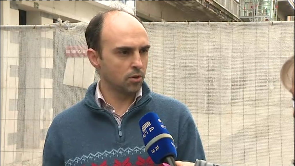 Obras no Bairro da Graça