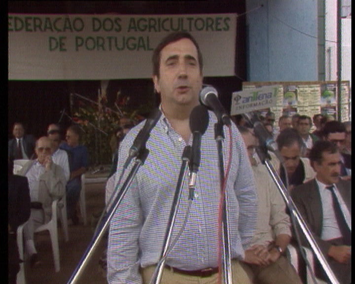 Manifestação de agricultores