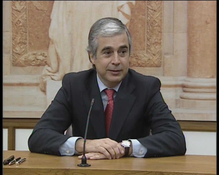 Conferência de imprensa de Aguiar Branco