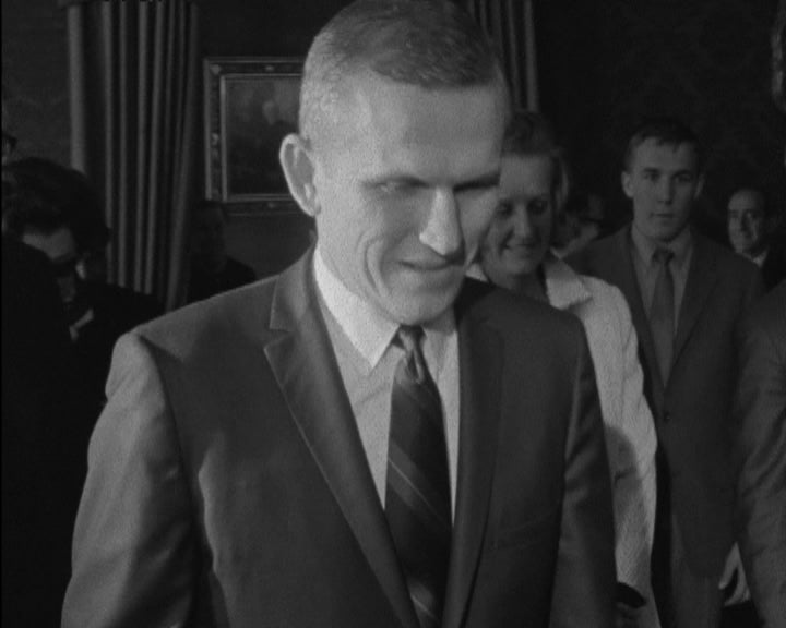 Astronauta Frank Borman no Palácio de Belém