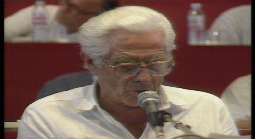 Álvaro Cunhal no Congresso do PCP