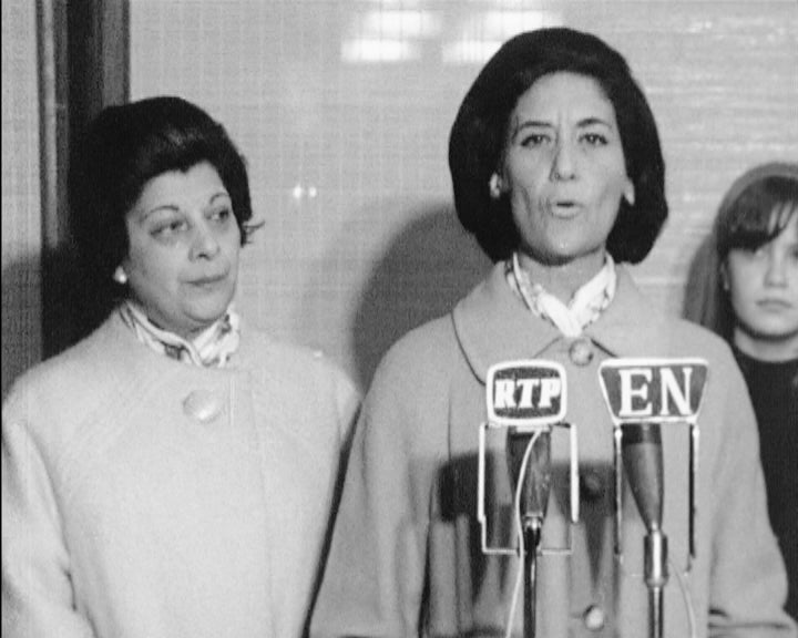 Chegada de Cecília Supico Pinto