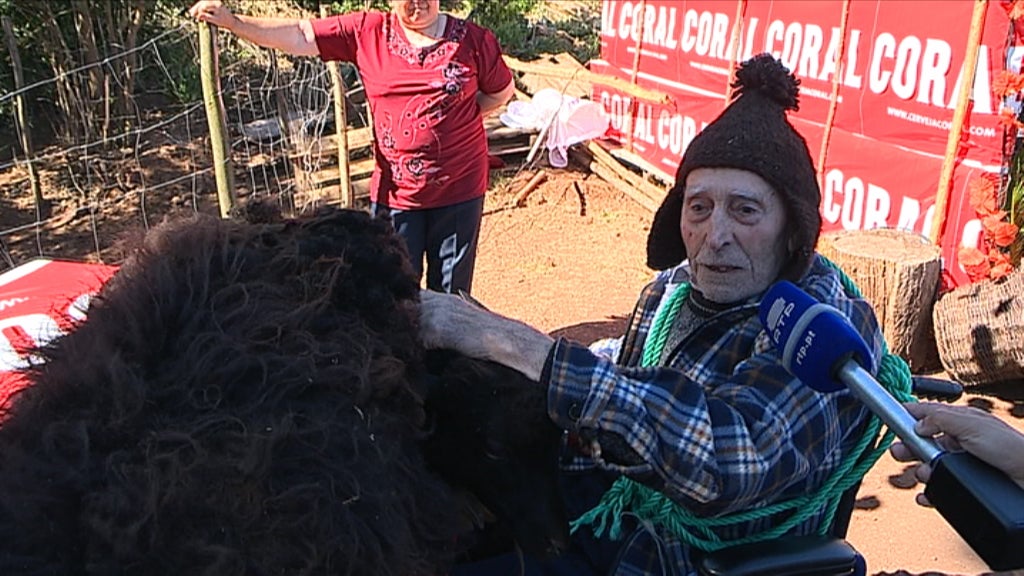 Homenagem a pastor com 98 anos