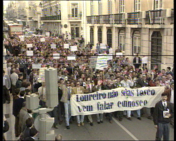 Manifestação da PSP