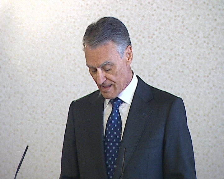 Declarações de Cavaco Silva sobre a crise económica