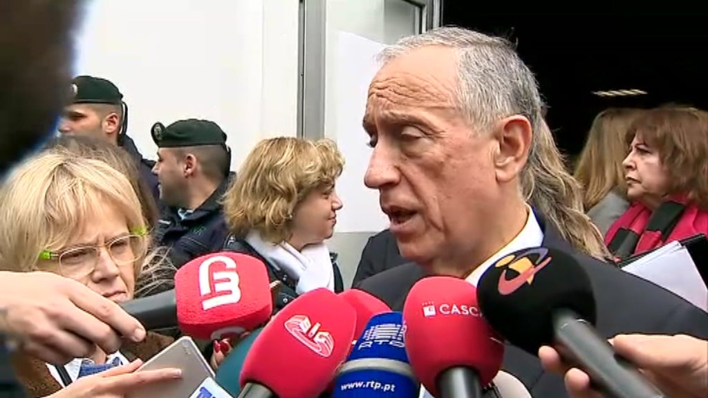 Declarações de Marcelo Rebelo de Sousa