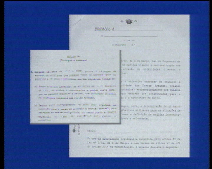 Alteração da lei dos militares