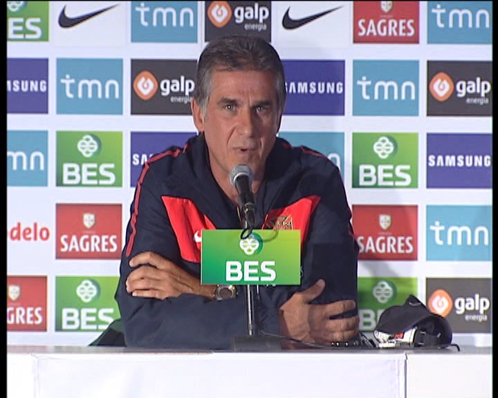 Treino da Selecção Nacional de Futebol