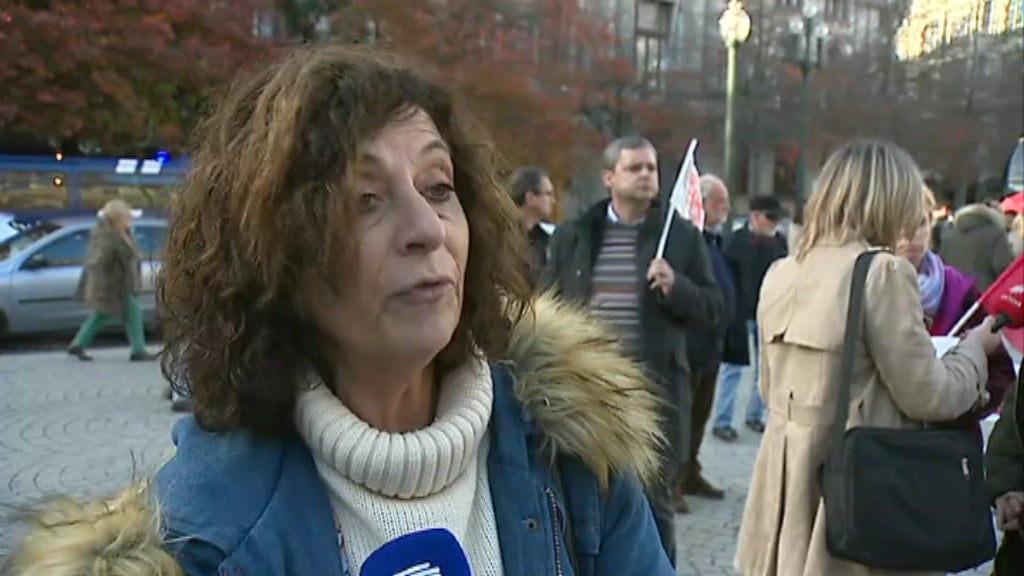 Protesto das IPSS no Porto