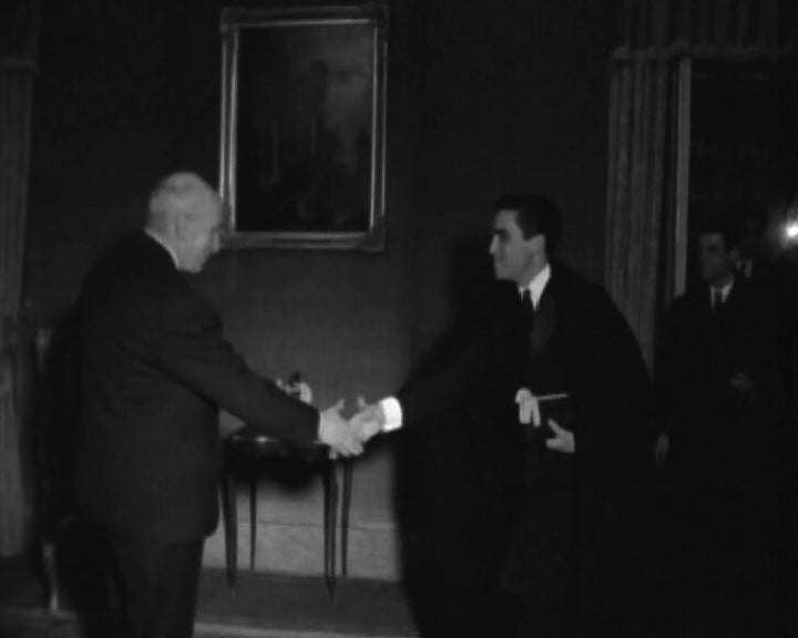 Américo Tomás recebe Estudantes