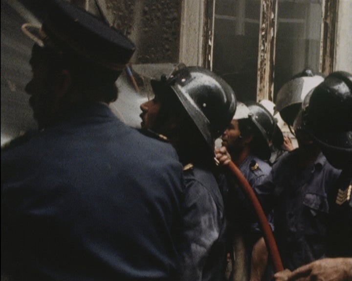 Incêndio na sala de cinema da Cinemateca