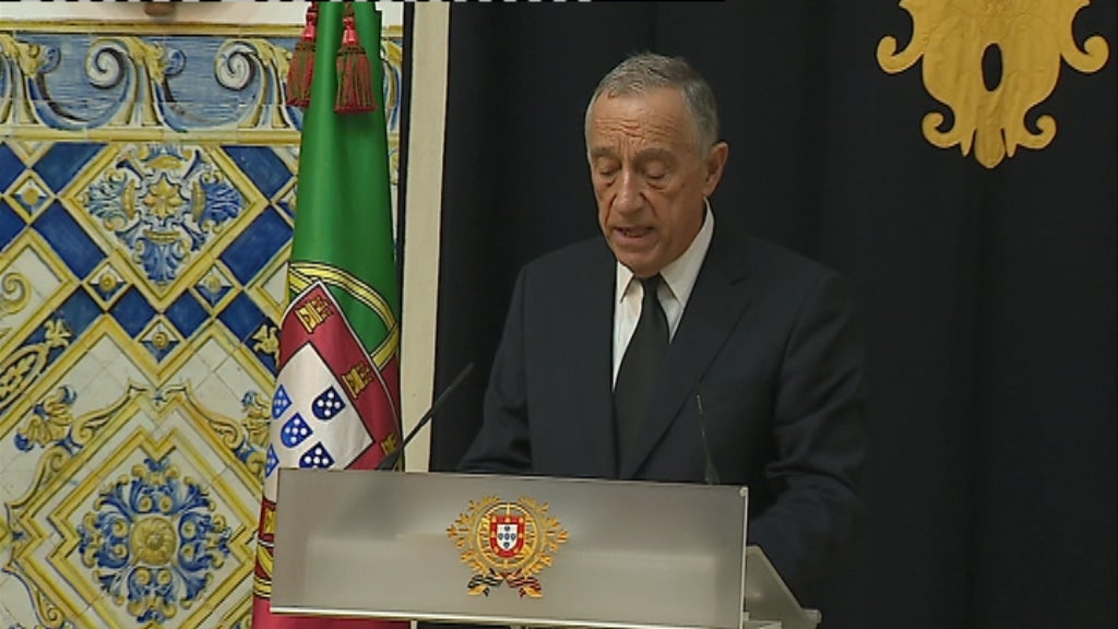 Reação de Marcelo Rebelo de Sousa à morte de Mário Soares