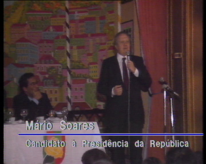 Presidenciais 91: campanha de Mário Soares