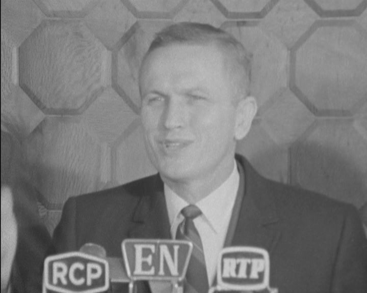 Astronauta Frank Borman chega a Lisboa