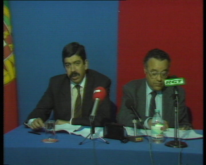 Conferência de imprensa do PS