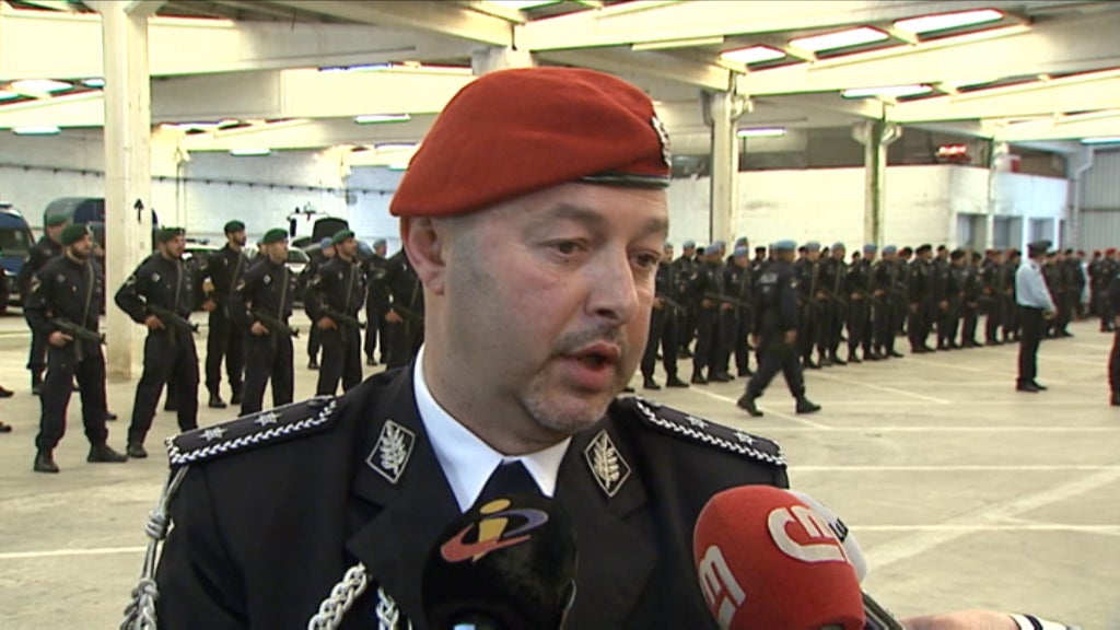 Aniversário da Unidade Especial da Polícia em Belas