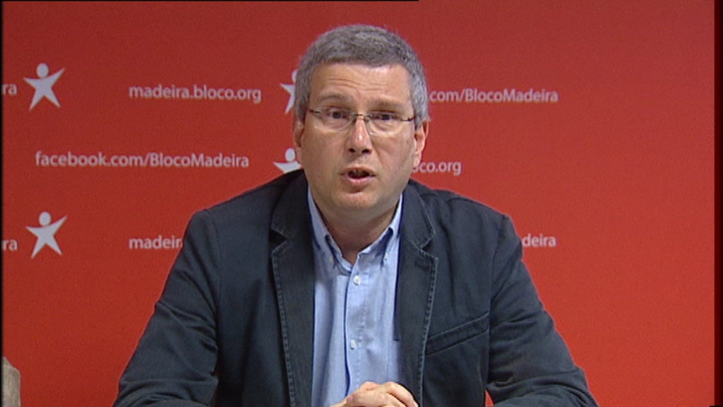 Conferência de imprensa do BE Madeira