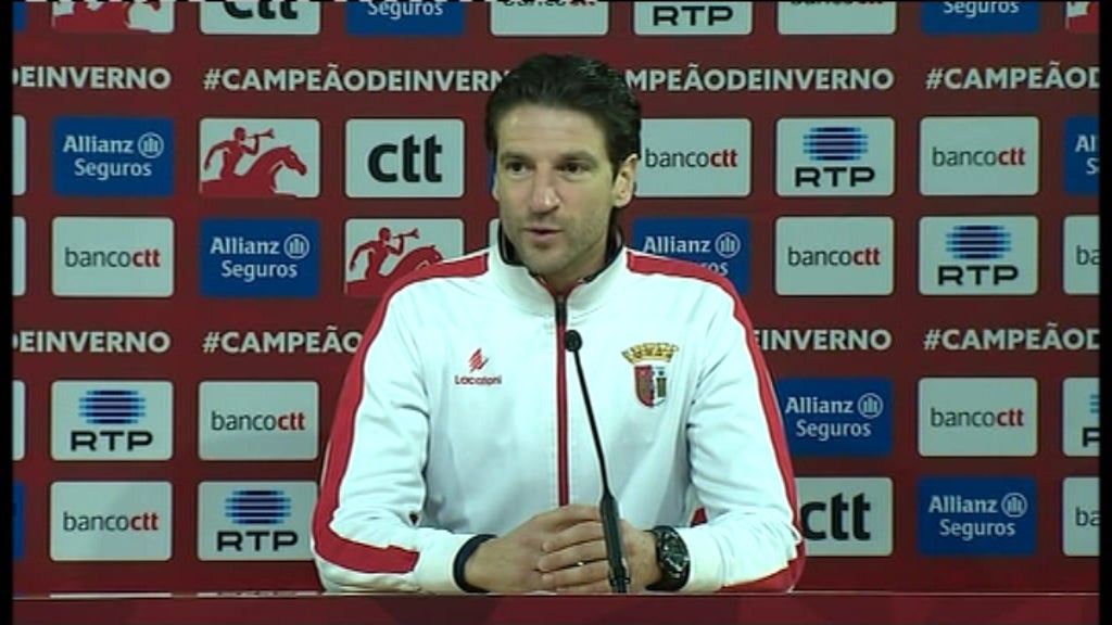 Conferência de imprensa de Jorge Simão