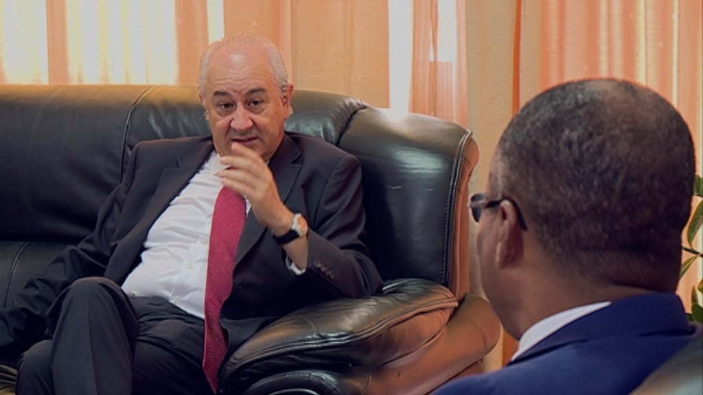 Visita de Rui Rio a Cabo Verde