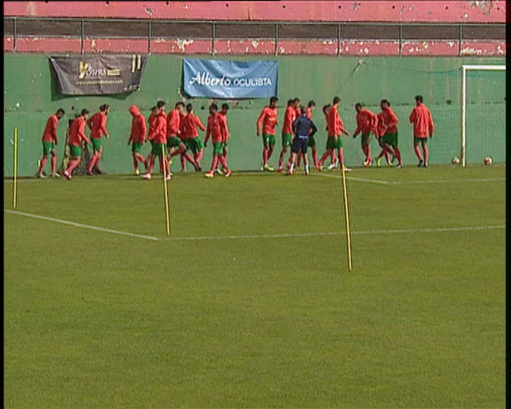 Futebol: treino do Marítimo