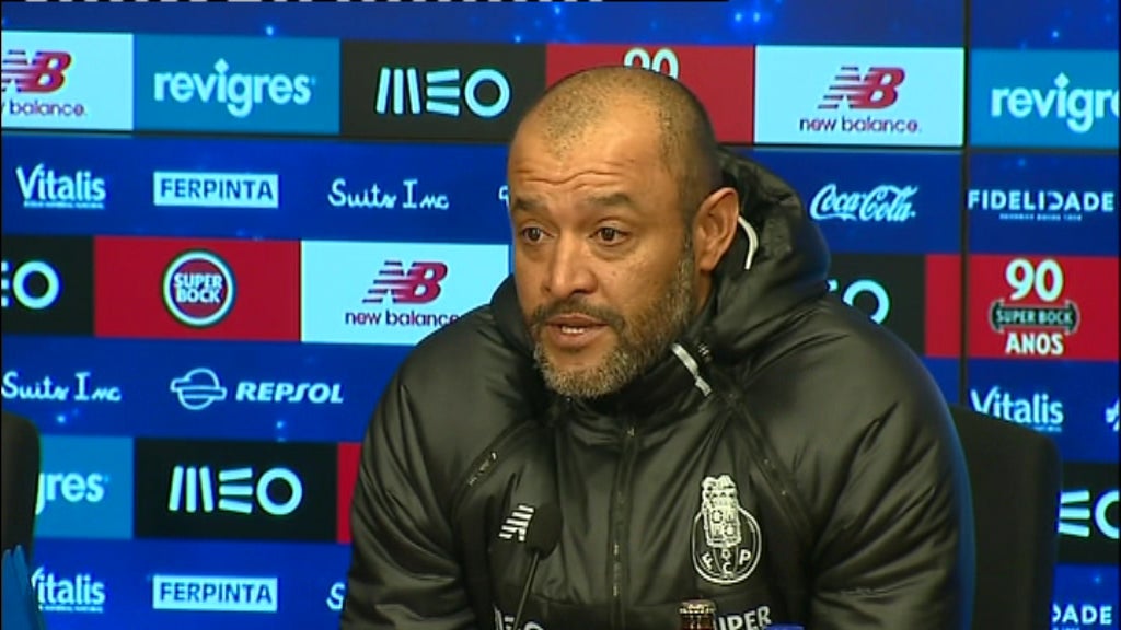 Futebol: Conferência de imprensa de Nuno Espírito Santo