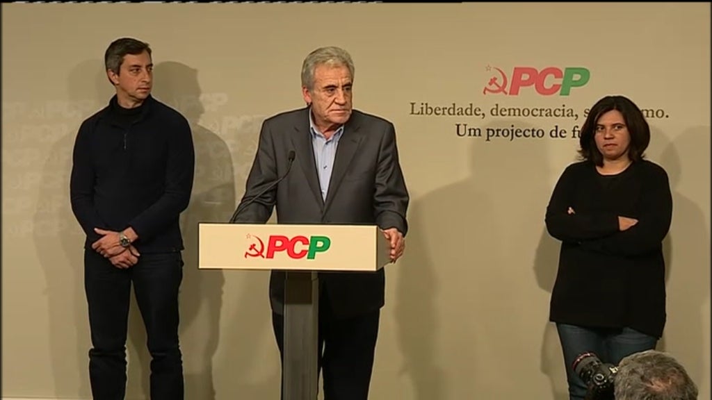 Conferência de imprensa do PCP