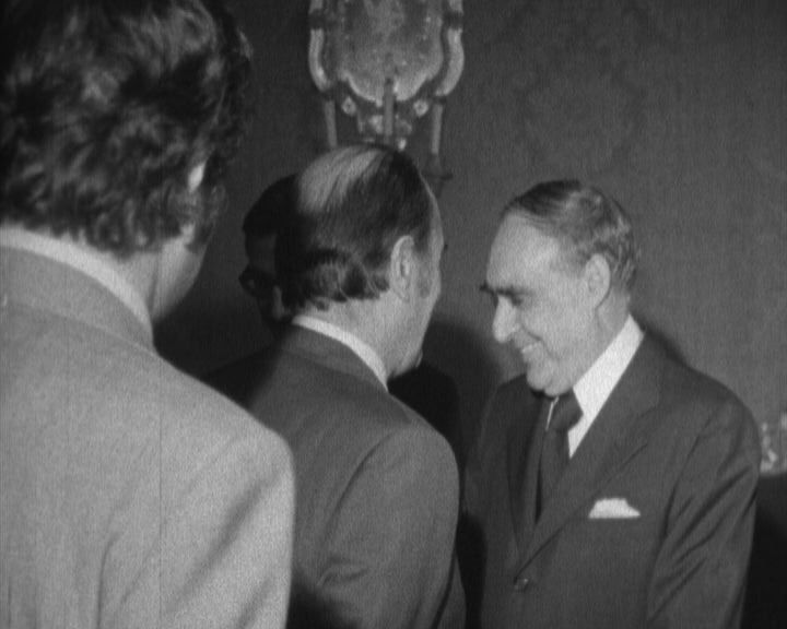 Presidente da República recebe Mitterrand