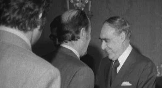 Presidente da República recebe Mitterrand
