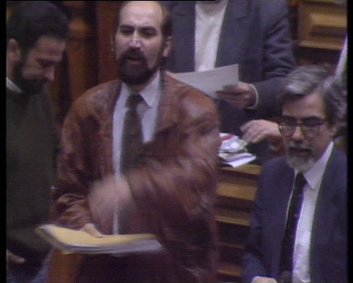 Sessão na Assembleia da República