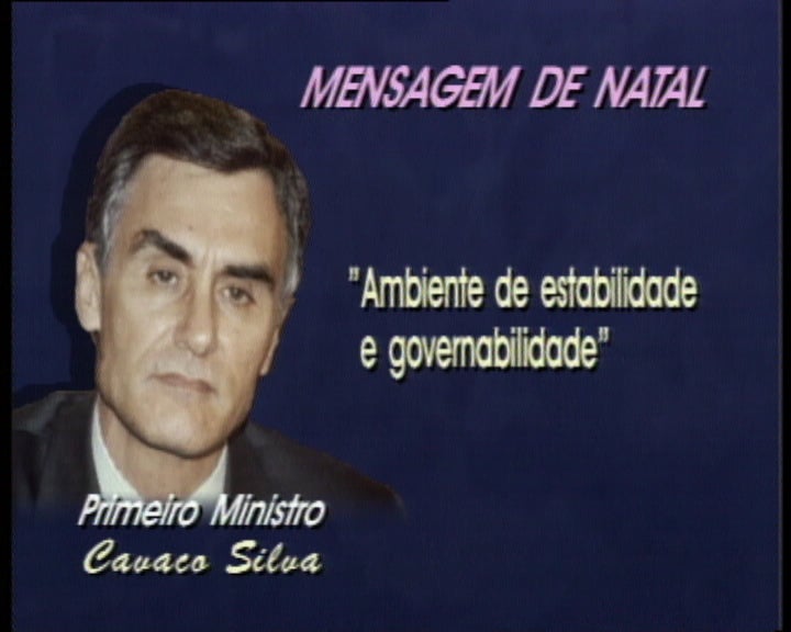 Mensagem de Natal de Cavaco Silva