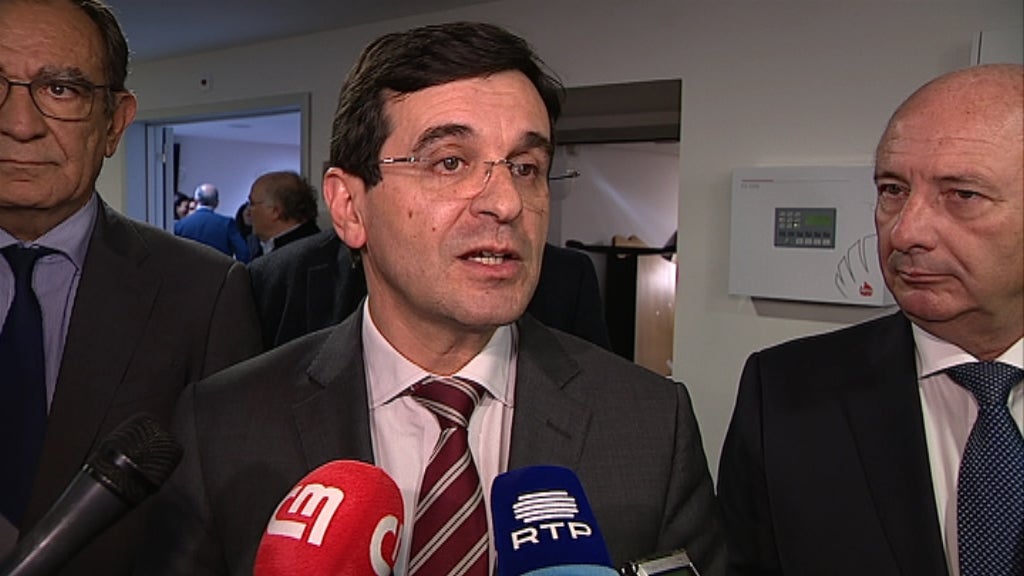 Protestos no Hospital Pulido Valente