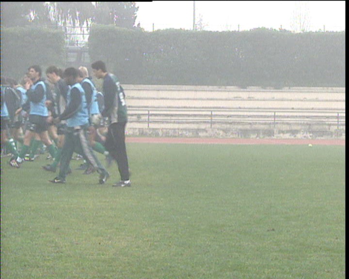 Futebol: Treino do Sporting