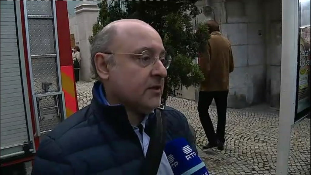 Deslizamento de terras em Lisboa