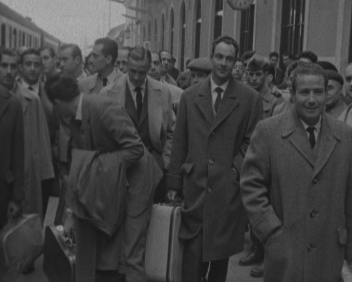 Chegada da seleção de futebol de Madrid a Lisboa