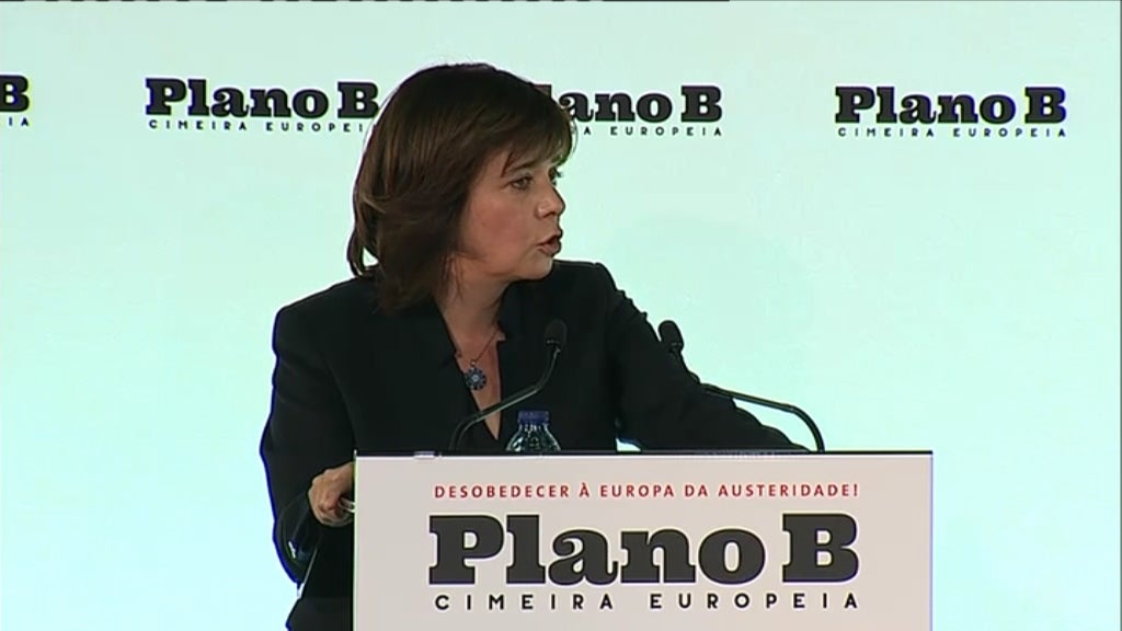 Discurso de Catarina Martins na Cimeira Europeia