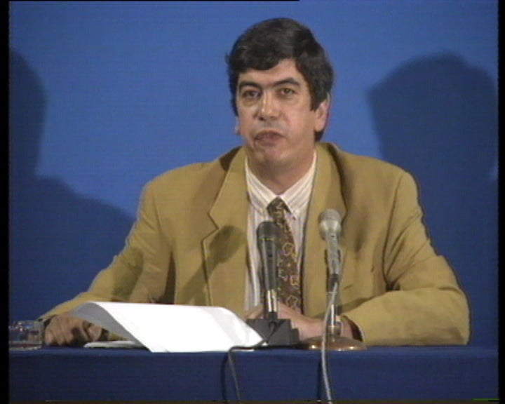 Conferência de imprensa de Ferro Rodrigues