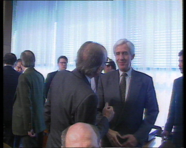 Reunião de ministros da CEE