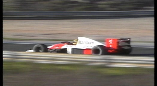 Automobilismo: treinos de Ayrton de Senna