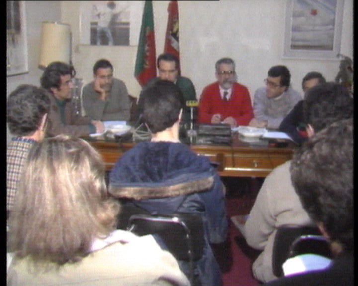 Conferência de imprensa de Carvalho da Silva