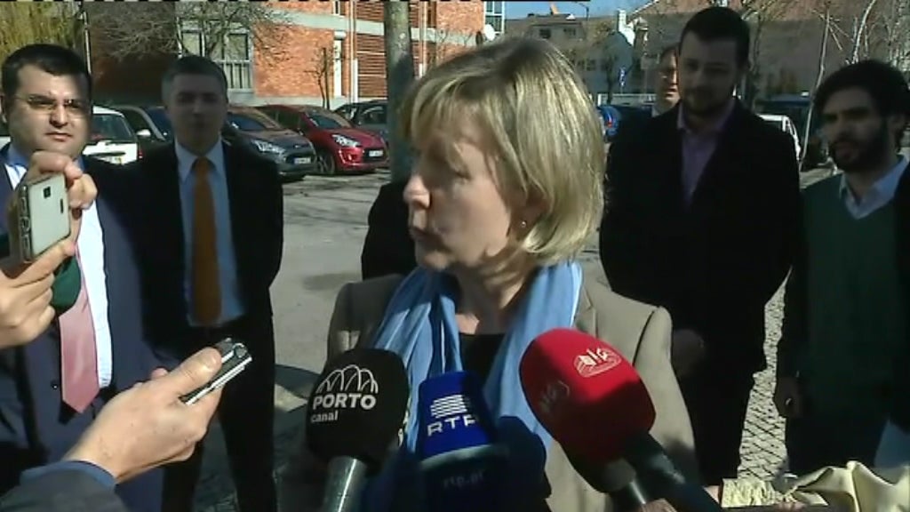 Declarações de Maria Luís Albuquerque