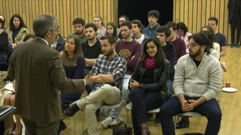 Paulo Rangel na Casa de Portugal em Paris