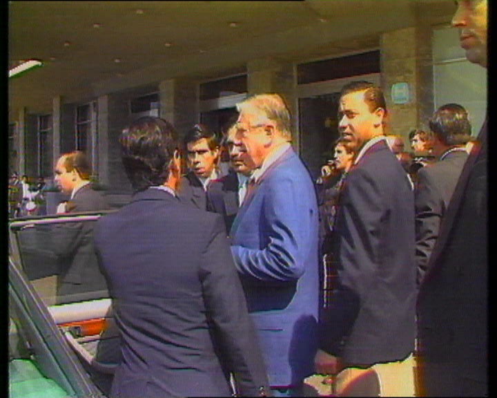 Manifestação contra a visita de Pinochet