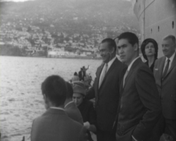 Chegada ao Funchal de Fulgencio Batista Zaldívar