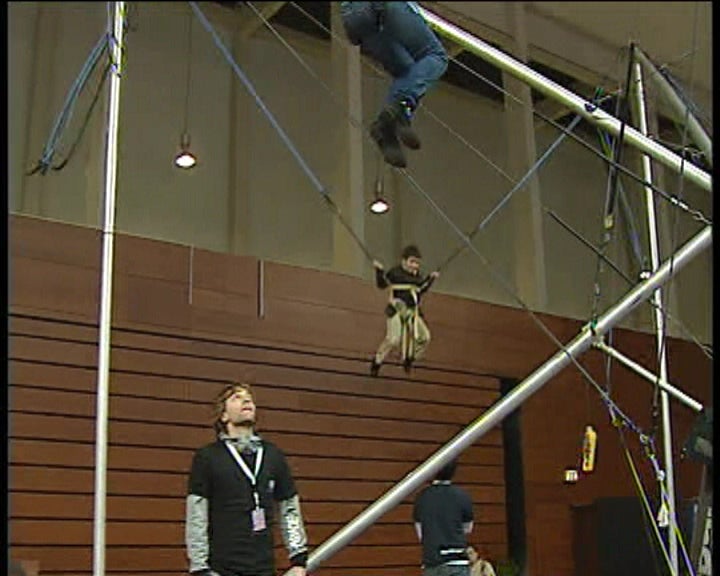 Pista de gelo em Guimarães