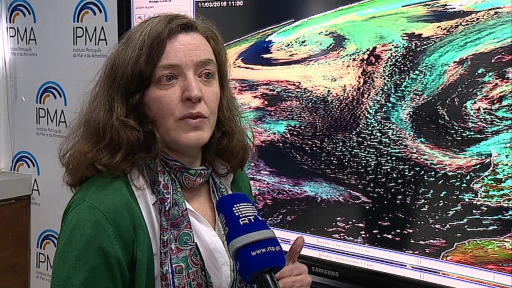 Mau tempo em Portugal