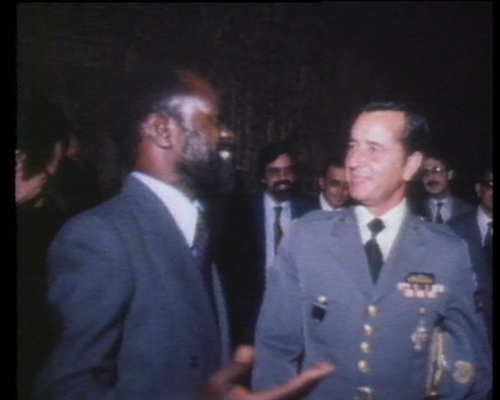 Retrospectiva da visita de Samora Machel a Portugal