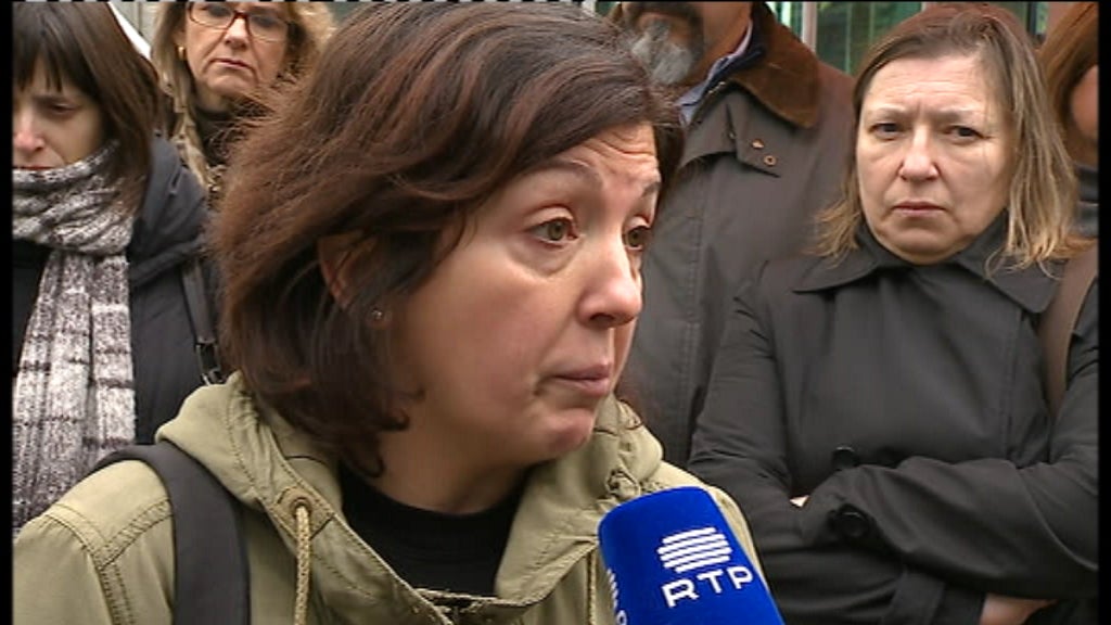 Protestos na Escola Alexandre Herculano