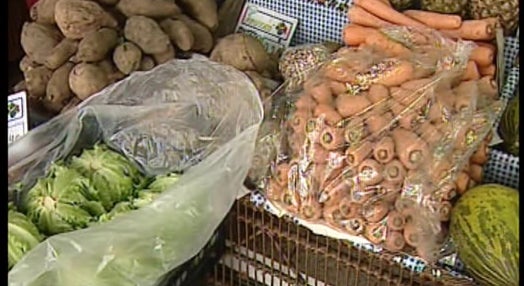 Mercado abastecedor na Madeira