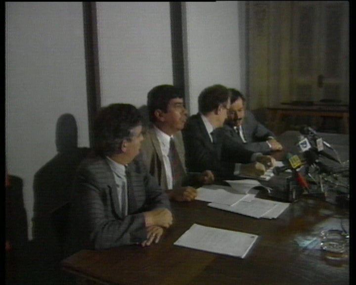 Conferência de imprensa do PS